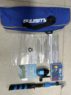 PLUSINNO Kids Fishing Pole, Portable Telescopic Fishing Rod and Reel Combo Kit - - Image 2