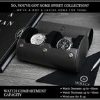 2 Watch Roll Travel Case for Men - Image 3