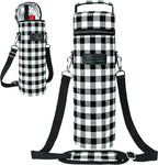 opux Wine Bag Single Bottle Carrier Tote, Insulated Wine Cooler Bag by OPUX