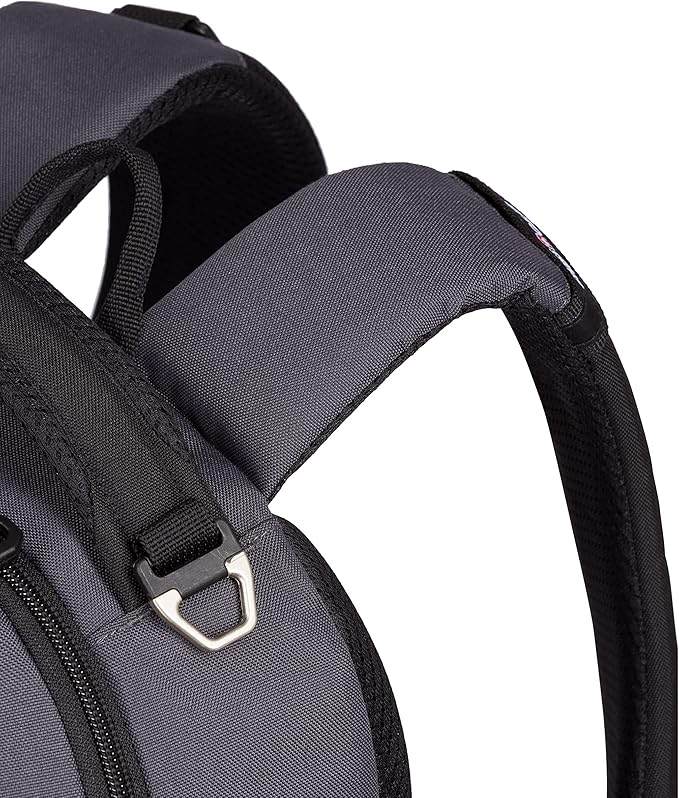 SwissGear Cecil 5505 Laptop Backpack, Dark Grey/Black - Image 9