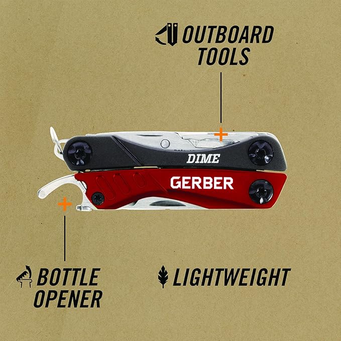 Gerber Gear Dime 12-in-1 Mini EDC Multitool - Image 3