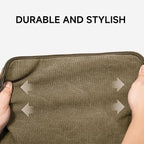 Canvas Expandable Duffle Bag for Men Traveling, Luggage Travel Bag Weekender - Image 8