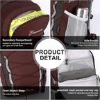 MOUNTAINTOP 25L/40L Hiking Backpack, Lightweight Travel Backpack - Image 6