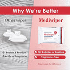 Mediwiper - 160 Wipes Alcohol-Free Sanitizing Wipes Disinfecting Large - Image 3