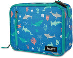 PackIt Freezable Classic Lunch Box, Sea Shark, Built - Image 7