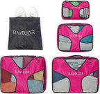 Travel Packing Cubes 5 pcs Luggage Organizer Set - Image 9