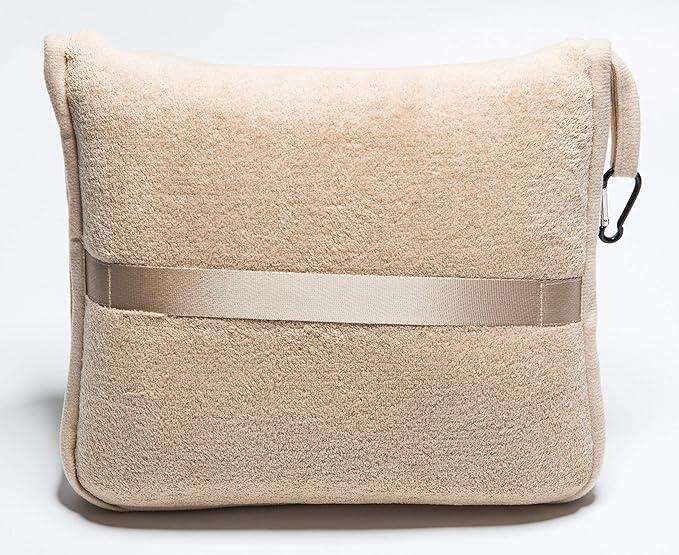 BlueHills Premium Soft 2-Pack Travel Blanket Pillows Airplane Large Plane - Image 8