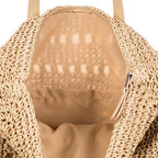 Roxy Women's Beach Tote Bag | Travel | Vacation | Straw | Lightweight | - Image 5