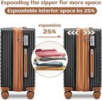 imiomo Luggage Sets 3 Piece, Expandable Hardside Suitcase Set - Image 2