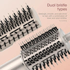 Shark HD430REF (Refurbished) FlexStyle Air Styling & Drying System, Powerful Hair Dryer Brush & Multi-Styler with Auto-Wrap Curlers, Paddle Brush, Oval Brush, Concentrator Attachment, Stone (Renewed)