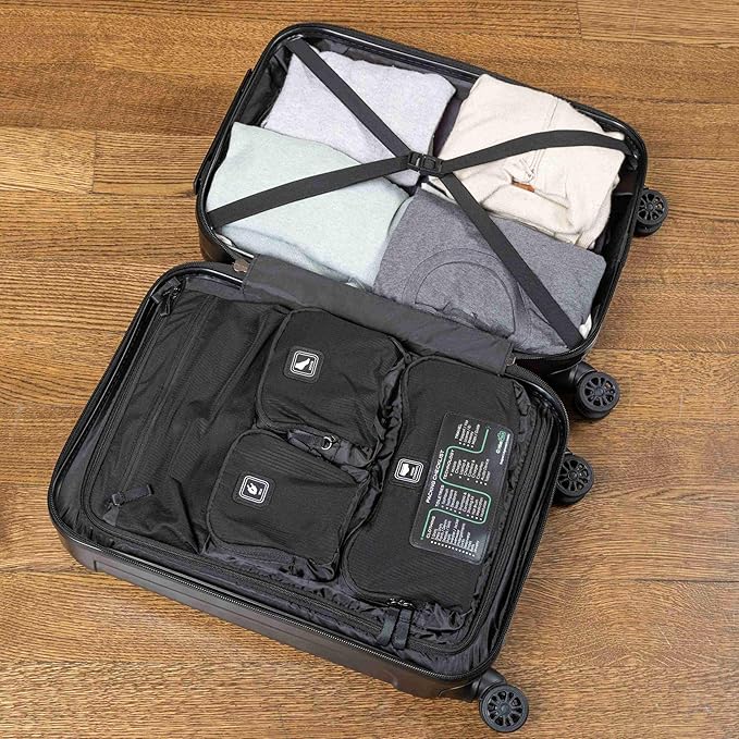 Expandable Hardside Carry On Luggage 22x14x9 Airline Approved Rolling Suitcase - Image 3