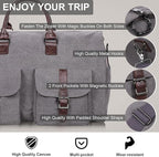 seyfocnia Convertible Travel Garment Bag, Carry on Garment Duffel Bag - Image 5