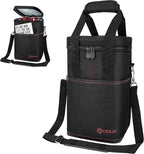 Opux 4 Bottle Insulated Wine Cooler Bag - Image 8