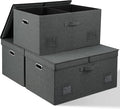 75 Quarts Extra Large Decorative Storage Bins by GraciadecoStorage