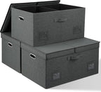 75 Quarts Extra Large Decorative Storage Bins by GraciadecoStorage