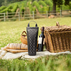 Tirrinia Single Wine Carrier Tote, Insulated Wine Cooler Bag - Image 6