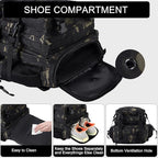 LHI Military Tactical Backpack for Men and Women 45L Army 3 Days Assault Pack - Image 7