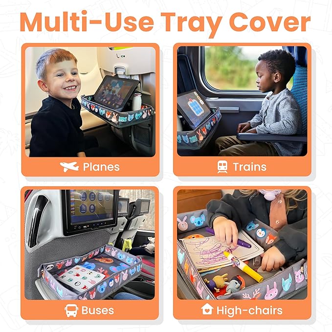 Airplane Tray Table Cover – Universal Fit & Easy Setup – Airplane Tray Cover - Image 4