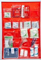 4-Shelf Metal 1st Aid Cabinet Class A, Large Capacity First Aid Wall Mount - Image 3