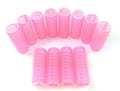 Small Size Hair Rollers Curlers Self Grip Holding Rollers Hairdressing Curlers Hair Design Sticky Cling Style For DIY Or Hair Salon By Kamay's (Gripping Sticky Rollers 20mm 7/8" 12PCS) Random Color