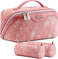 Travel Makeup Bag Cosmetic Bags by BOYATU