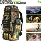 King'sGuard 70L Camping Hiking Backpack Tactical Backpack Military Molle - Image 6