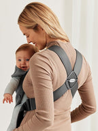 BabyBjörn Baby Carrier Mini, Dark Gray, 3D Jersey Infant Carrier, Easy-to-Use - Image 4