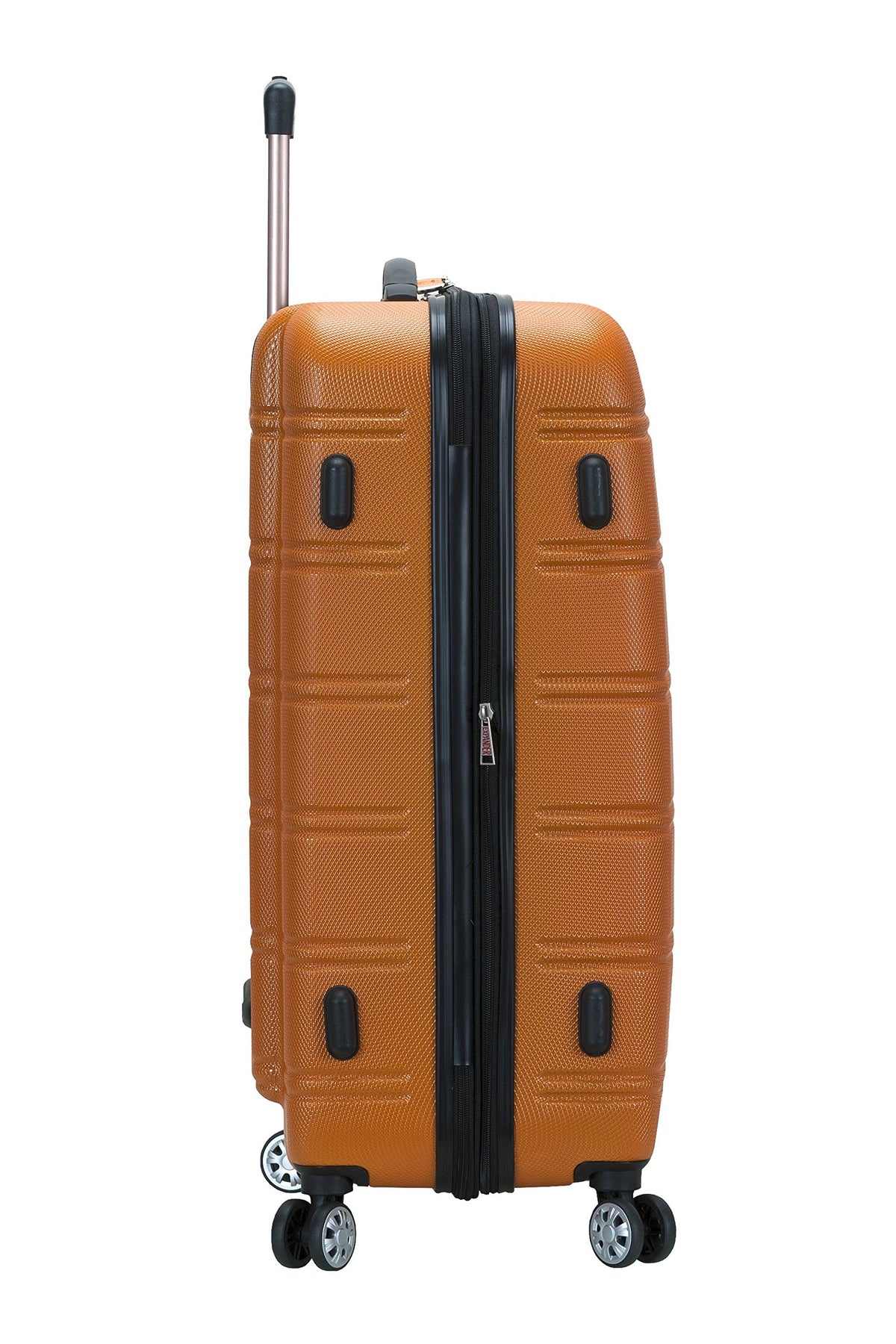 Melbourne Hardside Expandable Spinner Wheel Luggage (Orange / Checked Large 28")