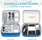 CILLA Electronics Organizer Travel, Travel Cord Organizer Case, Compact - Image 2