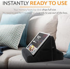 Brookstone - Memory Foam Lap Desk Tablet Holder, Holds Phones, E-Book Readers - Image 7