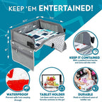 Kenley Kids Travel Tray, Toddler Car Seat Lap Tray, Road Trip Essentials - Image 4