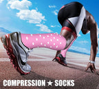 CHARMKING Compression Socks for Women & Men Circulation 15-20 mmHg is Best - Image 3