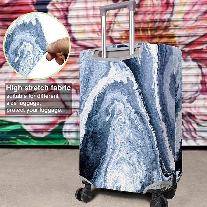 Travel Luggage Cover Suitcase Protector Fits 18-32 Inch Wheel Covers - Image 4