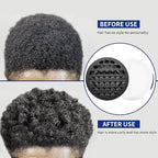 Silicone Curl Brush,Africa Comb,Magic Curly Hair Brush Twist Hair,Afro Pick,Men Women Boys Girls Wave Curler Tool,1 Set Black