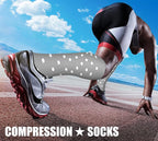 CHARMKING Compression Socks for Women & Men Circulation 15-20 mmHg is Best - Image 3