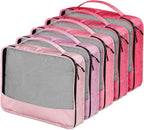5 Pcs Packing Cubes for Suitcase Large Travel Cubes Carry on Luggage Organizer - Image 5