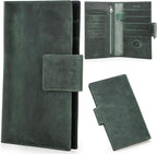 Top Grain Leather Travel Passport Wallet Holder by CataPurusLeatherCrafts