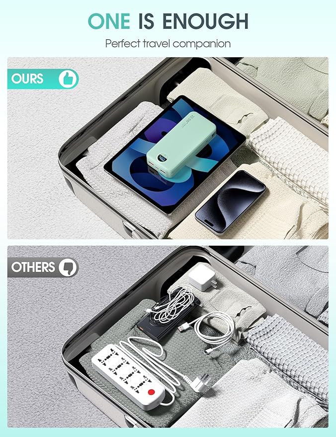 Portable Power Bank, 20000mAh 22.5W USB C Fast Charging Power Bank - Image 7