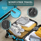 Luggage Sets 2 Piece, 24 Inch Suitcase and 28 Inch Luggage - Image 4