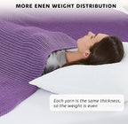 L'AGRATY Knitted Weighted Blanket - Image 6