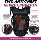 Rave Hydration Backpack – Anti-Theft Festival Hydration Pack - Image 2