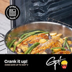 Guy Fieri's Flavortown 8" Stainless Steel Fry Pan - Image 6