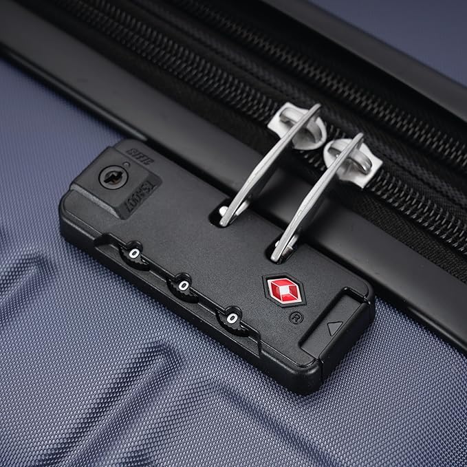 GinzaTravel Luggage Sets 3-Piece Expandable Suitcases - Image 2