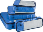 Amazon Basics Packing Cubes for Travel, Packing Organizers Set, 4-Piece-Set by AmazonBasics