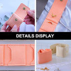 3 PCS Mini Travel Jewelry Organizer Bag - Image 2