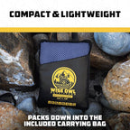 Wise Owl Outfitters Microfiber Camping Towel - Image 6