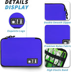 Electronics Organizer, Travel Cord Organizer Pouch, Portable Cable Organizer - Image 2