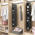 MAX Houser 10-Shelf Hanging Shoe Shelf Organizer, Hanging Shoe Storage - Image 2