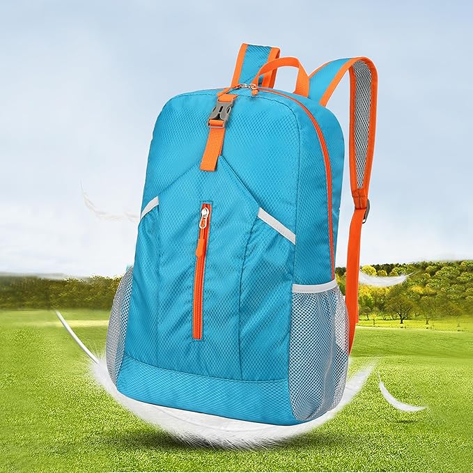 25L Hiking Backpack Foldable Sports Daypack Camping Collapsible Bag Water - Image 5