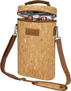 Tirrinia 2 Bottle Wine Gift Tote Carrier by Tirrinia